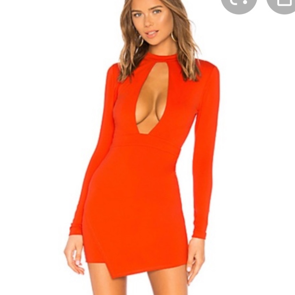 NBD X Naven Long Sleeve Mini Dress